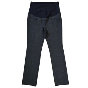 Stork & Babe Maternity Pants Size Large | Grey Stretch Work Pants